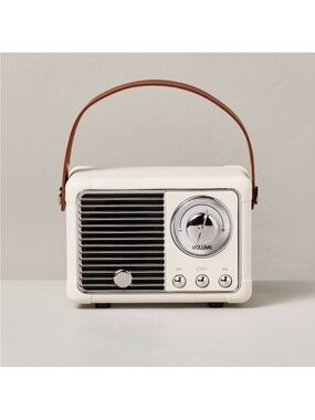 MINI Portable Speaker Cream Bluetooth Radio - Hearth & Hand with Magnolia NEW